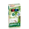 Markeris Edding EcoLine 29, 4 vnt., chisel antgalis, juoda, mėlyna, žalia, raudona