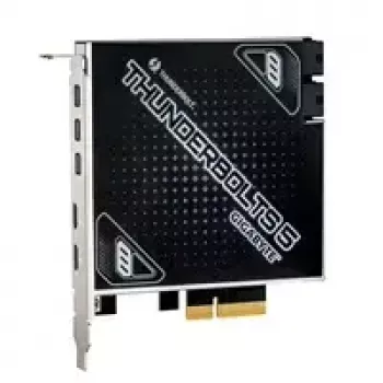 Plėtimo kortelė GIGABYTE Thunderbolt 5 PCIe 4.0 x4 su 3× Mini-DisplayPort įėjimais