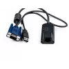 Vertiv Avocent MPUIQ-VMCHS sąsajos kabelis VGA (D-Sub) USB 2.0 juodas, mėlynas