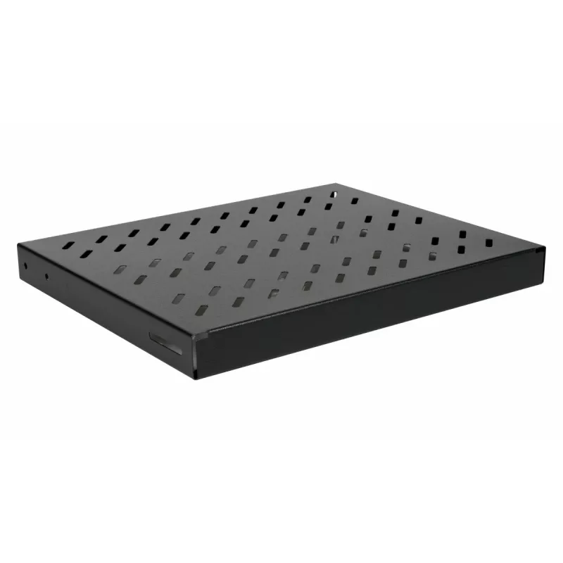 Rack lentyna Equip Variable Shelf 19 inch 1U 350 mm juoda