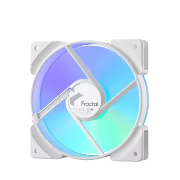 Ventiliatorius Fractal Design Prisma AL-12 PWM 12 cm Baltas 500-2000 RPM