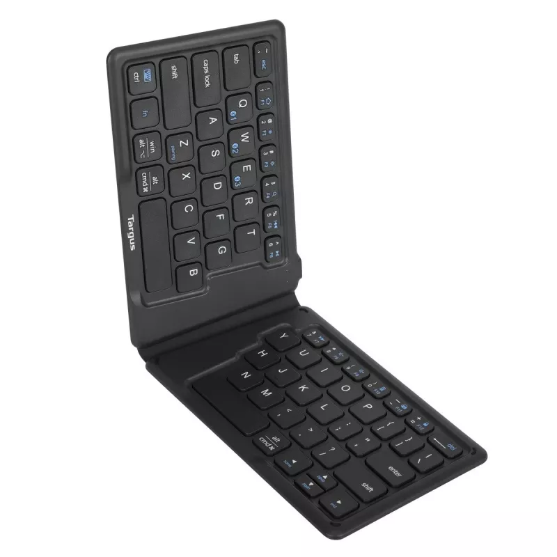 Targus AKF003UK sulankstoma ergonominė klaviatūra Bluetooth QWERTY UK English juoda