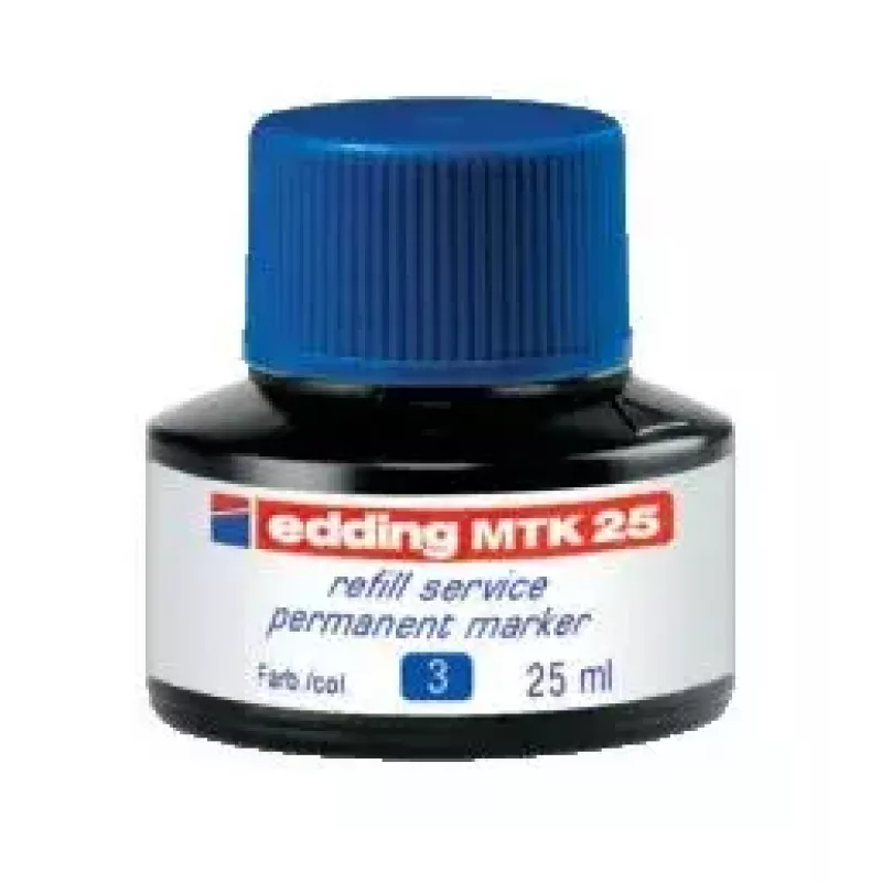 Pildymo rašalas markeriui Edding MTK 25 Žalias 25 ml