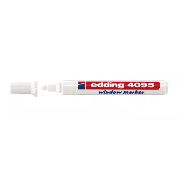 Kreidinis žymeklis Edding 4095 baltas 10 vnt.