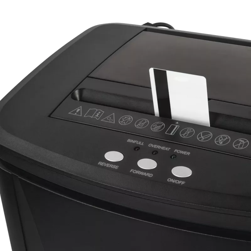Popieriaus smulkintuvas Hama Premium AutoM120 mikro pjūvis 60 dB 22,5 cm Juodas