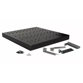 Rack lentyna Equip Variable Shelf 19 inch 1U 500 mm juoda