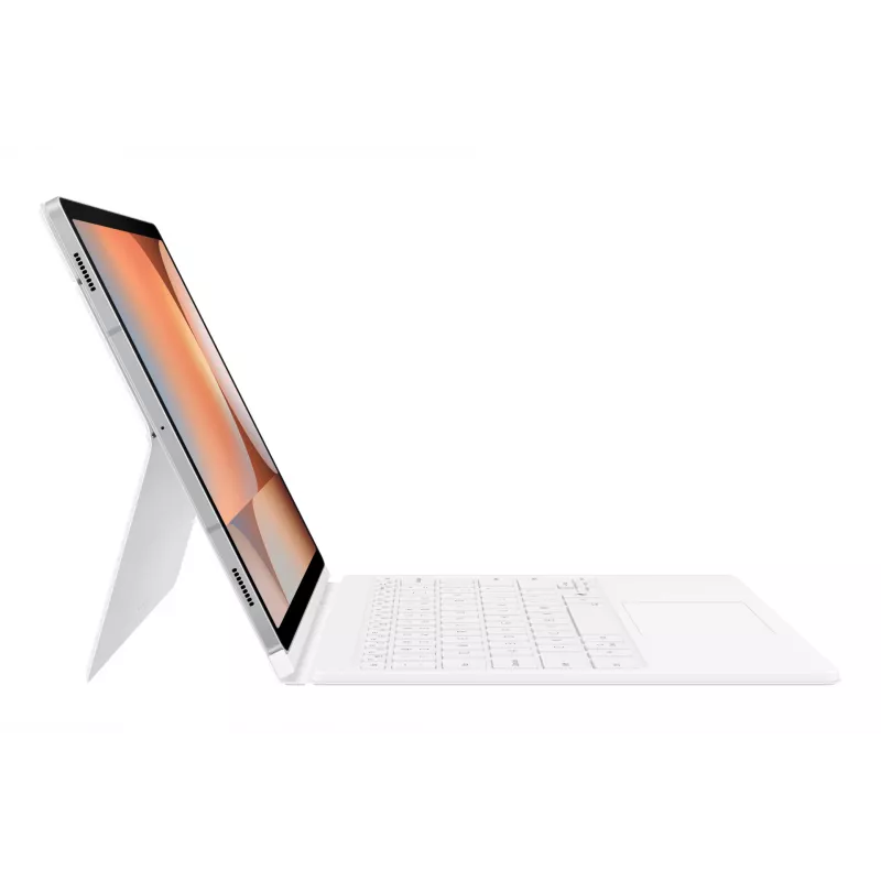 Dėklas Samsung EF-DX825 Flip Case Galaxy Tab S10+ S9+ S9 FE 12,4 colių Baltas