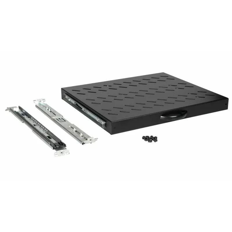 Equip EZVS-19-1-60-B stumdoma lentyna 19 inch, 1U, 600 mm, juoda