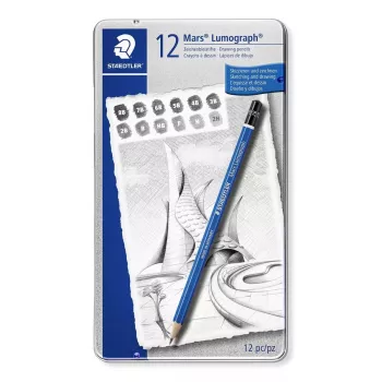 Pieštukai Staedtler Mars Lumograph 100 12 vnt.
