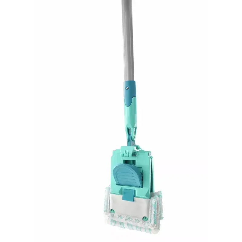 Grindų valymo rinkinys Leifheit PowerClean M 1055510 su mikropluošto antgaliu ir reguliuojama rankena