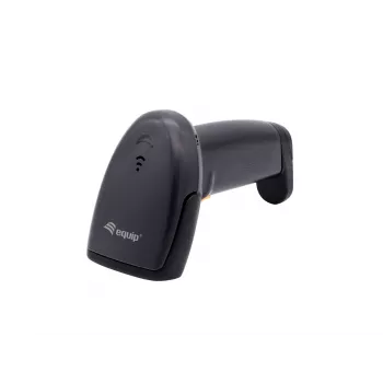 Rankinis brūkšninių kodų skaitytuvas Equip USB 1D su stovu LED laidinis 1,8 m