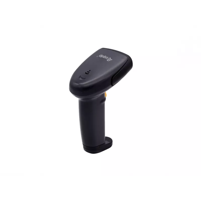 Rankinis brūkšninių kodų skaitytuvas Equip USB 1D su stovu LED laidinis 1,8 m