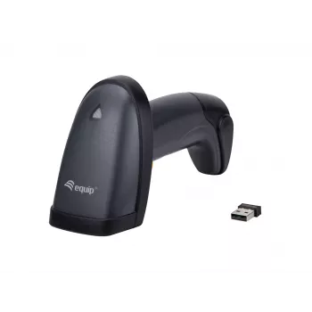 Rankinis brūkšninių kodų skaitytuvas Equip Wireless 2D su stovu