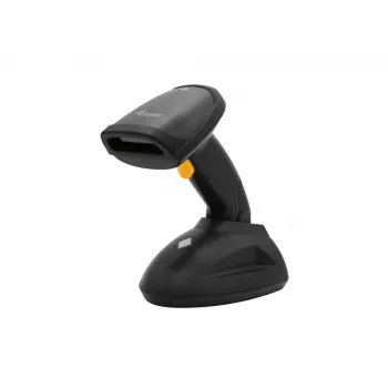 Equip Wireless 1D lazerinis brūkšninių kodų skaitytuvas, ilgo nuotolio, su stovu