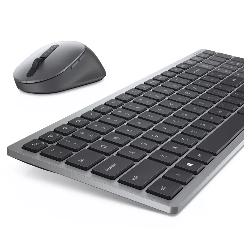 DELL Pro Plus Compact klaviatūra ir pelė - KM7120W - Belgijos (AZERTY)