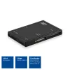 ACT AC6370 USB 3.0 kortelių skaitytuvas CF MMC MS Duo MicroSD SDHC juodas