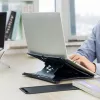 Nešiojamojo kompiuterio stovas ACT AC8150 Sulankstomas 7 aukščiai Juodas
