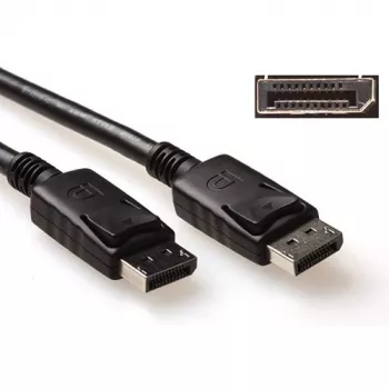 ACT 1 m DisplayPort kabelis vyriškas - vyriškas, maitinimo kaištis 20 prijungtas