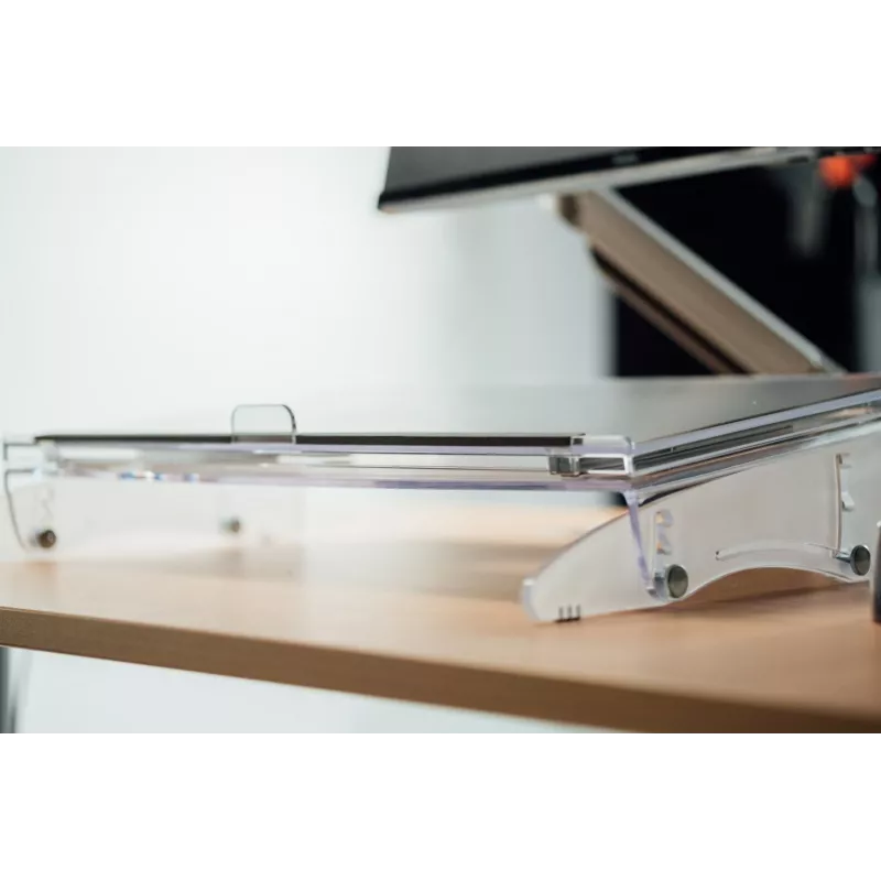 BakkerElkhuizen FlexDesk 640 reguliuojamo aukščio dokumentų laikiklis su ComfortRead