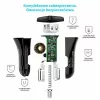 Maitinimo adapteris CHOETECH C0051 dviejų USB-A 36W QC3.0, juodas