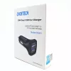 Maitinimo adapteris CHOETECH C0051 dviejų USB-A 36W QC3.0, juodas