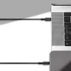 Laidas Baseus Tungsten Gold 1 m Juodas Lightning į USB-C