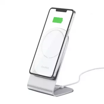 Belaidis magnetinis įkroviklis CHOETECH H047 15W, MagSafe suderinamas, greitas įkrovimas išmaniesiems telefonams