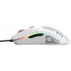 Glorious Gaming pelė Model O Regular (balta), dešinei rankai, optinė, USB Type-A, 12000 DPI, balta