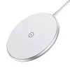 Belaidis magnetinis įkroviklis CHOETECH T580 15W baltas