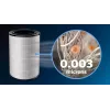 Philips originalus keičiamas filtras FY1700/30 Integruotas 3 viename Plotis 135 mm Gylis 212 mm Aukštis 237 mm
