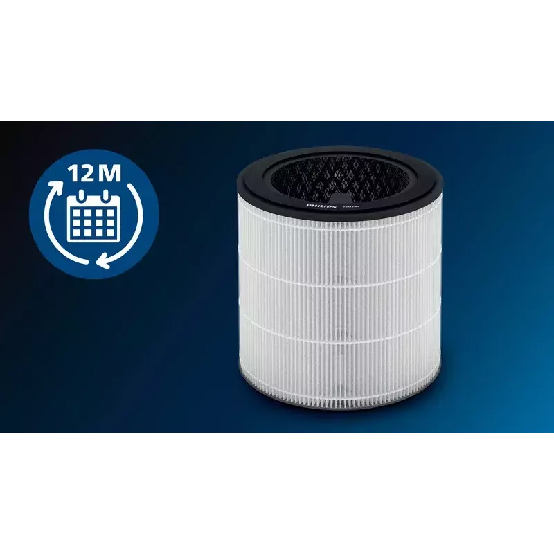 Philips originalus keičiamas filtras FY1700/30 Integruotas 3 viename Plotis 135 mm Gylis 212 mm Aukštis 237 mm
