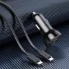Kroviklis automobilinis Choetech TC0008 Juodas Cigariniui Greitasis Krovimas