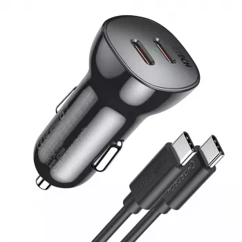 Kroviklis automobilinis Choetech TC0008 Juodas Cigariniui Greitasis Krovimas