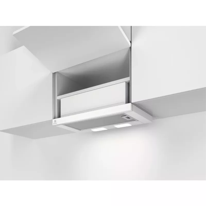 Electrolux LFP326FW pusiau įmontuojamas (ištraukiamas) gartraukis baltas 410 m³/h