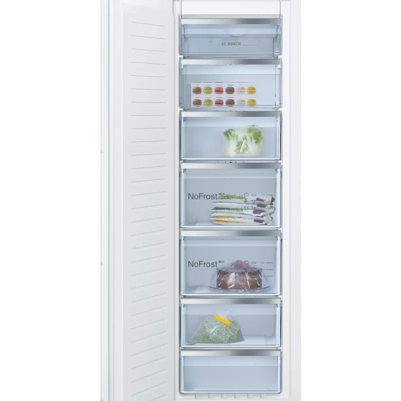 Bosch Serie 4 GIN81VEE0 įmontuojamas šaldiklis 212 L