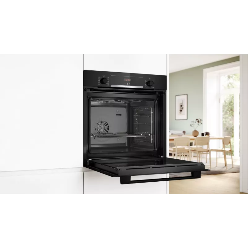Bosch Serie 4 HQA534BB3 orkaitė 71 L 3400 W Juoda