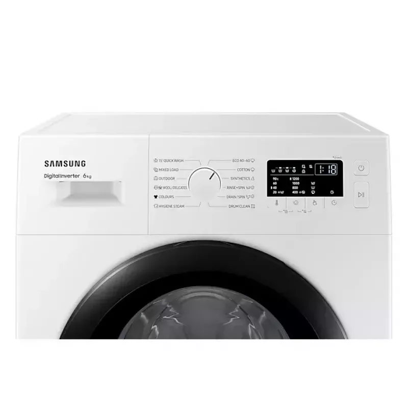 Samsung WW60A3120BE/LE skalbyklė priekinio pakrovimo 6 kg 1200 RPM balta