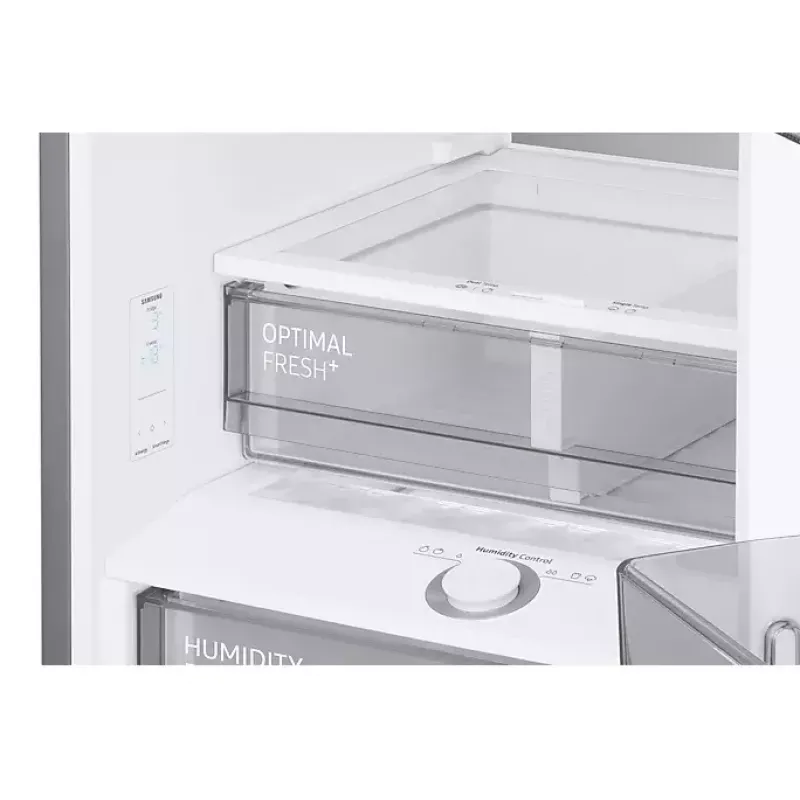 Šaldytuvas-šaldiklis Samsung RB38C7B5C12/EF 390 L Baltas Laisvai Pastatomas