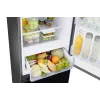 Laisvai pastatomas šaldytuvas Samsung RB38C6B2E22 su No Frost, dešiniais vyriais, 35 dB, energijos klasė E, 8 kg/24h užšaldymas, 4 lentynos, 2 daržovių stalčiai, juodas
