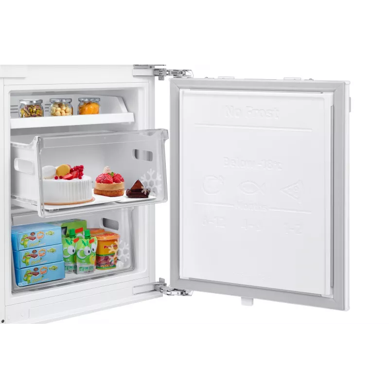 Samsung BRB70F30AEF0EO įmontuojamas šaldytuvas-šaldiklis 298 L Baltas