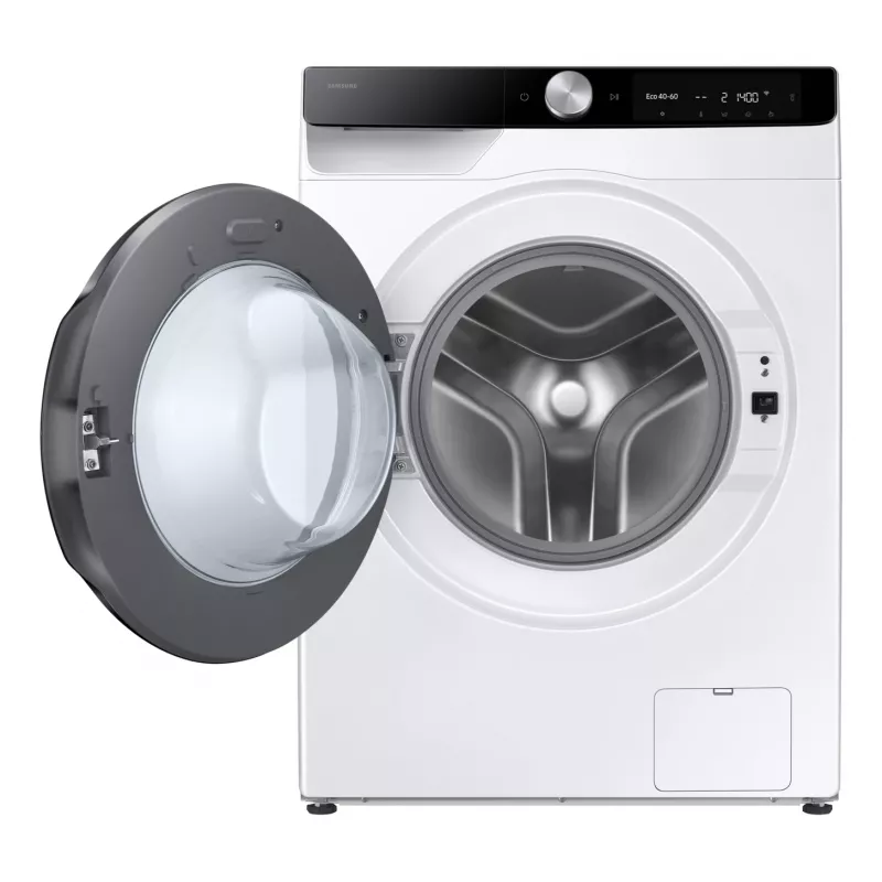 Samsung WD90DG6G94BKU4 skalbyklė su džiovintuvu, laisvai pastatoma, priekinio pakrovimo, balta