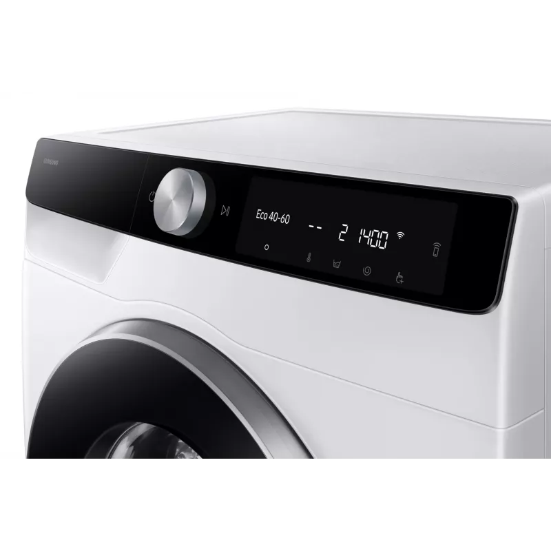 Samsung WW90DG6G94LKU4 skalbyklė su priekiniu pakrovimu 9 kg 1400 aps./min Balta