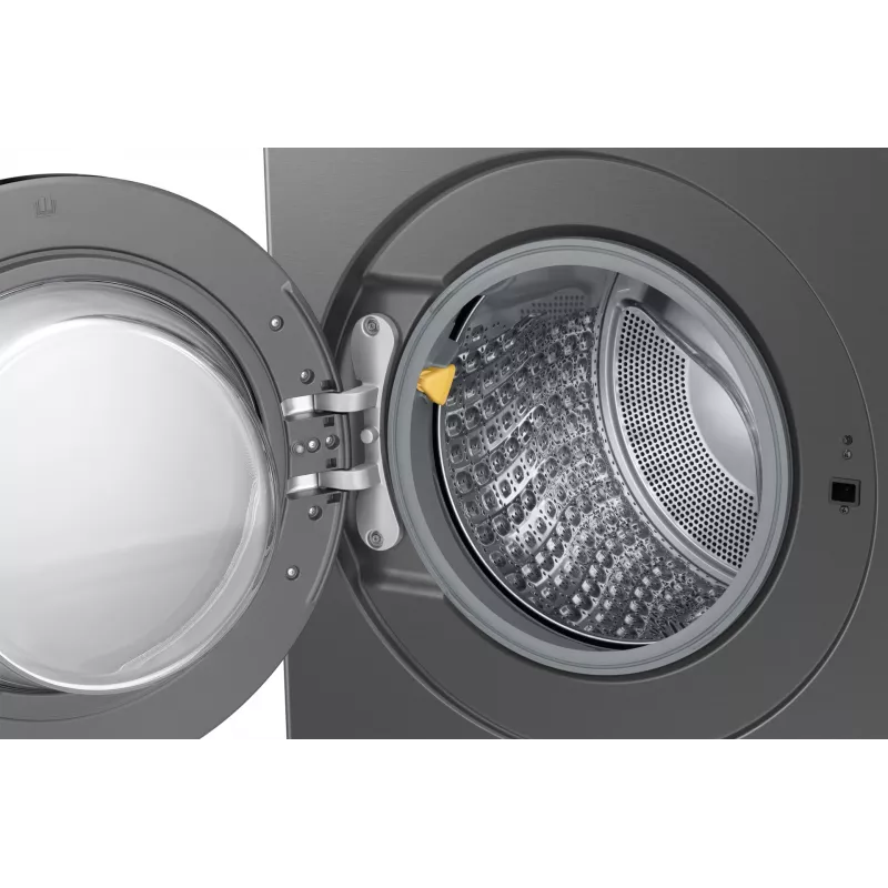 Samsung WD18DB8995BZ skalbyklė su džiovykle, laisvai pastatoma, priekinio pakrovimo, nerūdijančio plieno, A energijos klasė