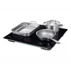 Samsung NZ8500BM įmontuojama indukcinė kaitlentė, juoda, 4 zonos, liečiamas valdymas, 590×520×48 mm