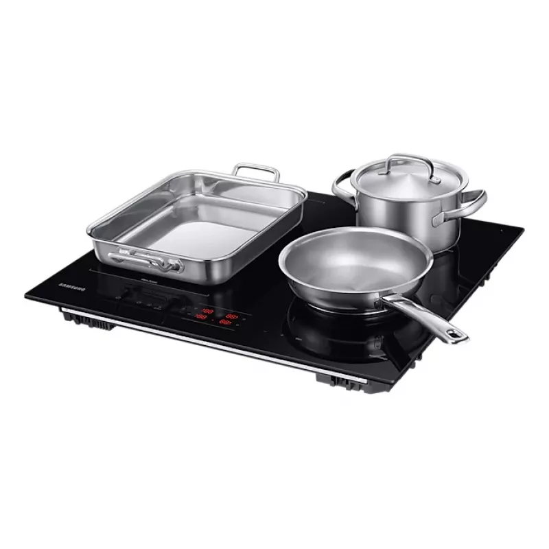Samsung NZ8500BM įmontuojama indukcinė kaitlentė, juoda, 4 zonos, liečiamas valdymas, 590×520×48 mm