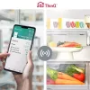 Šaldytuvas su šaldikliu LG InstaView™ ThinQ™ GSXV90MCAE 635 L