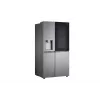LG InstaView GSXV91PZAE šaldytuvas šaldiklis Side-by-Side laisvai pastatomas 635 L juodas nerūdijantis plienas