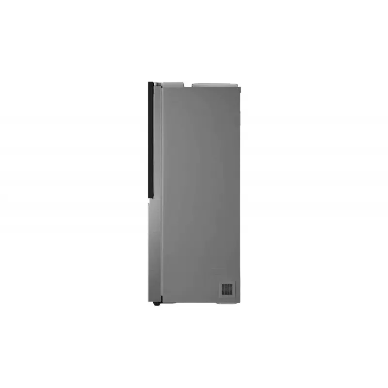 LG InstaView GSXV91PZAE šaldytuvas šaldiklis Side-by-Side laisvai pastatomas 635 L juodas nerūdijantis plienas