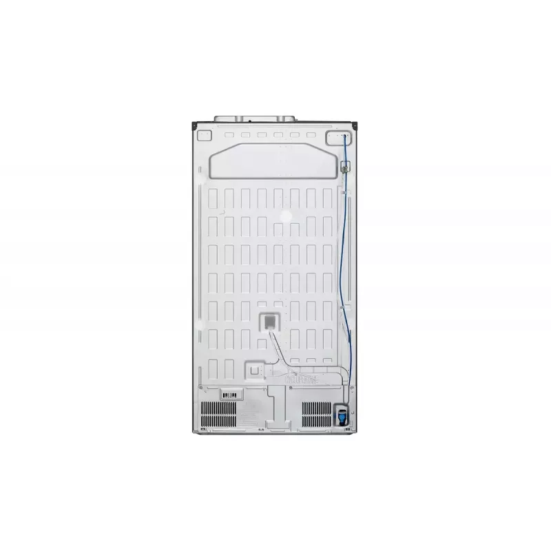 LG InstaView GSXV91PZAE šaldytuvas šaldiklis Side-by-Side laisvai pastatomas 635 L juodas nerūdijantis plienas