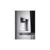 LG InstaView GSXV91PZAE šaldytuvas šaldiklis Side-by-Side laisvai pastatomas 635 L juodas nerūdijantis plienas